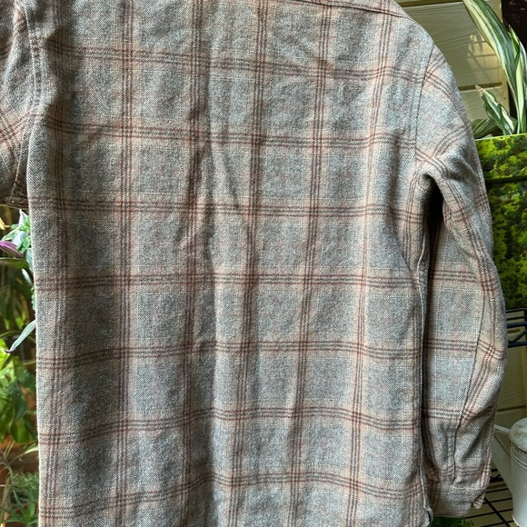 PENDLETON Brown/Gray 100% Wool Vintage Great Condition Size Medium 1960’s - Picture 10 of 16